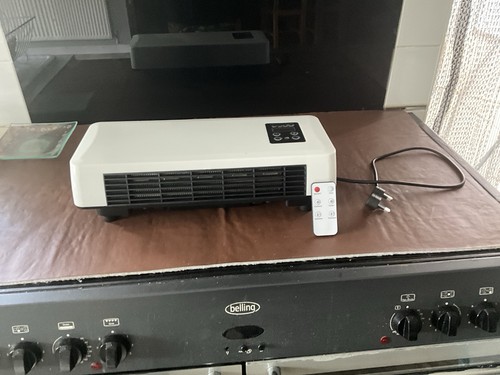 White electric wall heater - white,