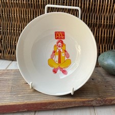Vintage McDonalds Cereal Bowl Ronald McDonald 1988 Happy Meal Promotional Item