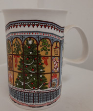 Dunoon Coffee Mug Fine Bone China Scotland Christmas Store Sue Scullard g10