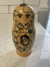 RUSSIAN DOLLS, VINTAGE set of 5