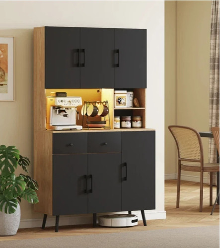 Kitchen pantry cabinet - kitchen, large