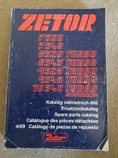 ZETOR 7520 - 10540 TRACTOR