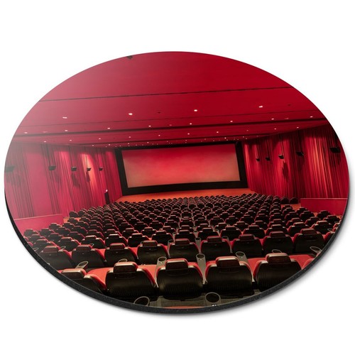 Round mouse mat cinema - -,