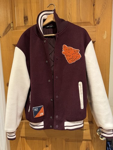 Zara varsity jacket size - varsity,