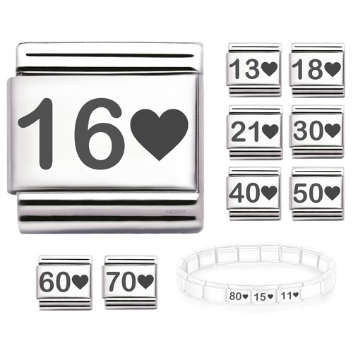 Birthday charm personalised - birthday,