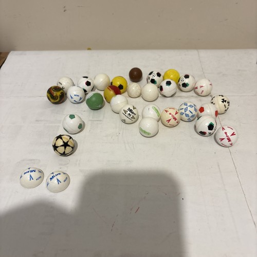 Subbuteo joblot footballs x28 - footballs,