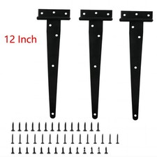 3x Heavy Duty T Strap Hinges