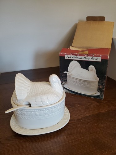 Vtg 4pc himark 3qt ceramic - 4pc,