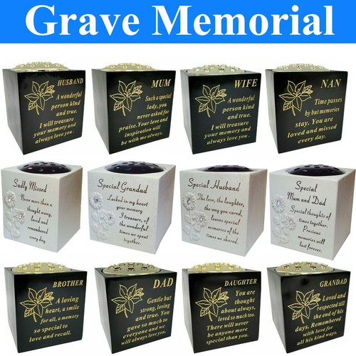 Graveside flower holder pot - graveside,
