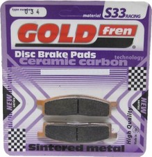 Goldfren S33 Brake Pads Front For Yamaha DT 50 LC 1998-