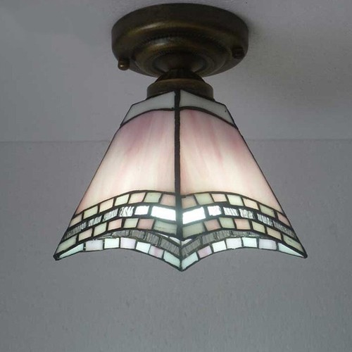 Tiffany light pendant stained - tiffany,