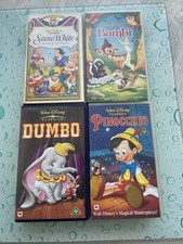Disney Videos X 4 . Snow