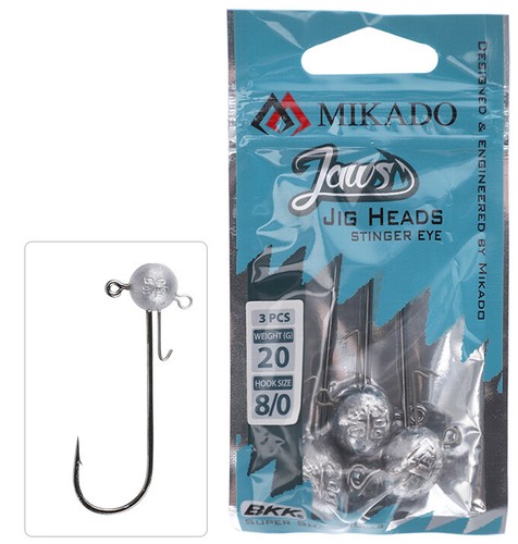 Mikado jaws jig heads bkk - jaws,
