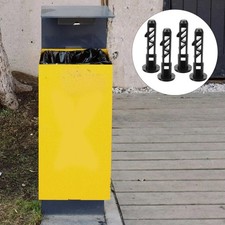  4 Pcs Wheelie Bin Lid Hinge Trash Can Part Garbage Locks Cover Buckle Pin