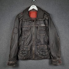 Vintage SUPERDRY Leather