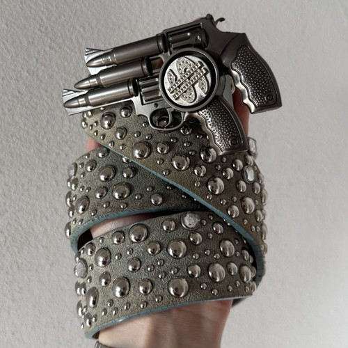 Vintage y2k silver studded - y2k,