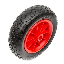 Plastic Red Wheel PU Solid