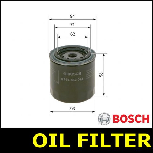 Oil filter fits - nissan, 280zx