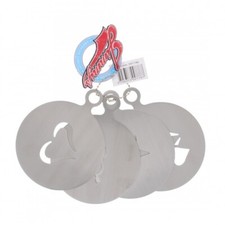 4 Stainless steel coffee latte cappuccino stencils Barista Accessories coco