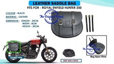 Royal Enfield Black Leather