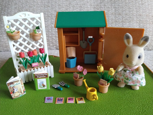 Sylvanian families garden - sylvanian, set