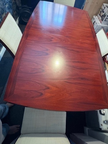 Skovby extendable dining table - extendable,
