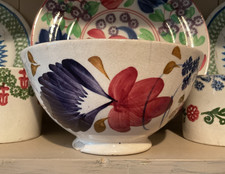 Antique  Spongeware Bowl