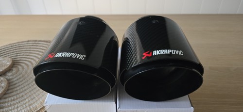 Pair exhaust tips - of,