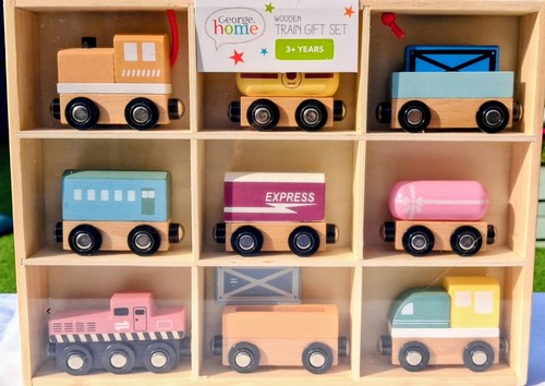 George home wooden train gift - wooden,