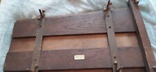 Antique Wooden Press by Everittes 1920s for Trousers, Crafts Ties