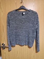 H&M Grey Speckled Knit Jumper
