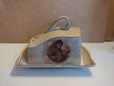 Royal Winton Grimwades WW1 Bruce Bairnsfather Old Bill Butter / Cheese Dish 