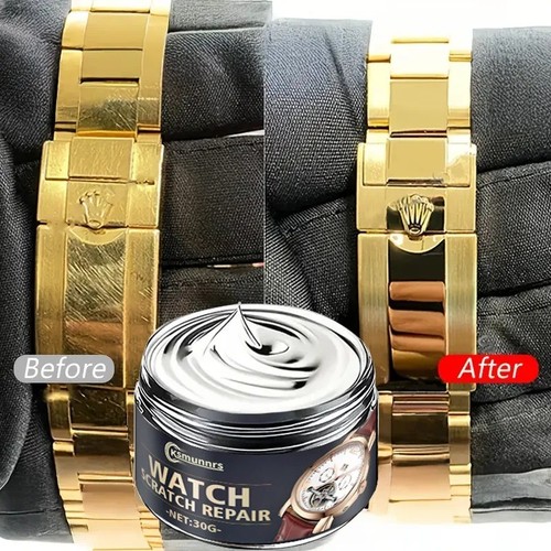 Watch polishing paste scratch - watch,