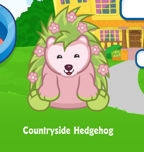 Webkinz countryside hedgehog - webkinz,