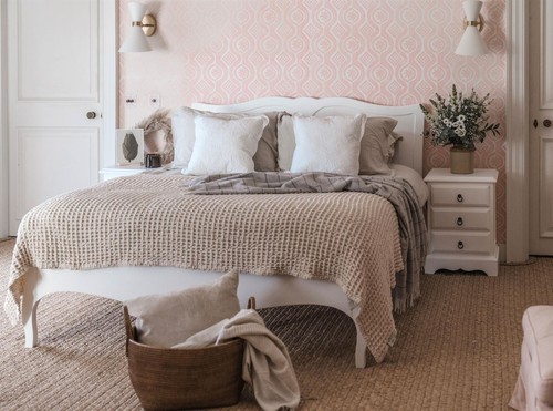 White 5ft bed king - white, size