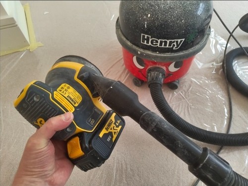 Dewalt sander henry hoover - to,