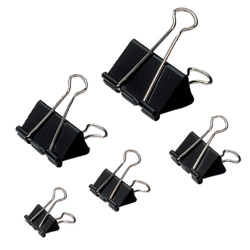 Bulldog foldback clips - bulldog, metal