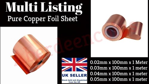 01mm 5mm pure - -, copper