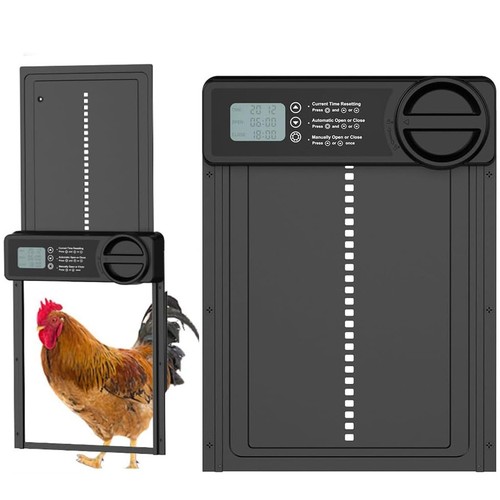 Automatic chicken coop door - automatic,