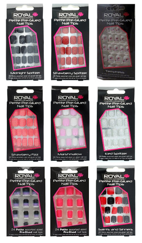 Royal petite pre glued nail - pre,
