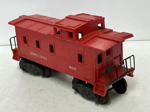 Lionel lines 6017 caboose red - lionel,
