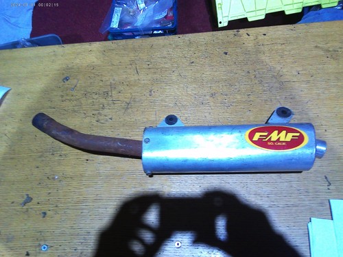 Honda cr250 fmf exhaust - cr250,