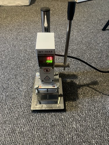 Embossing machine hot - embossing, foil