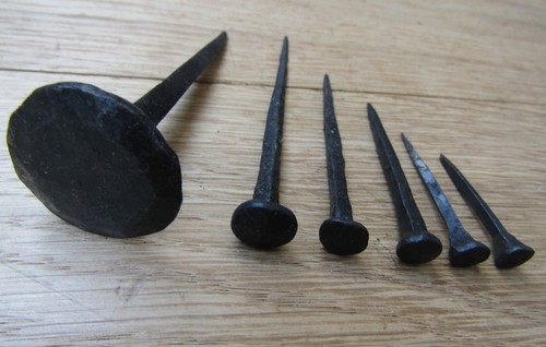 Hand forged rose - hand, iron