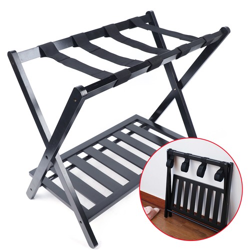 Foldable luggage rack home - rack,