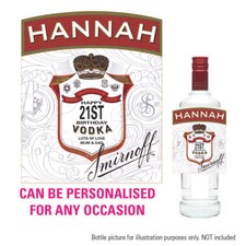 PERSONALISED NEW SMIRNOFF
