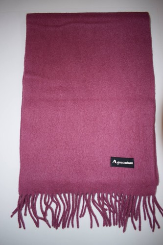 Aquascutum wool scarf - scarf, plain