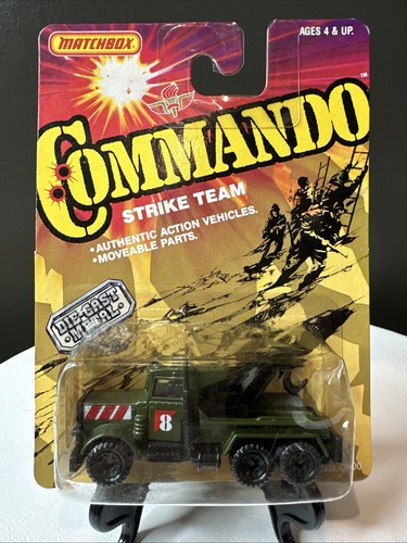 Vintage matchbox commando - matchbox,