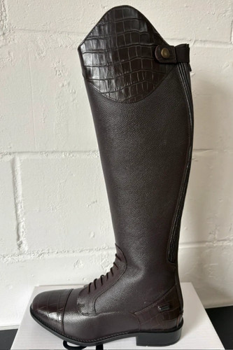 Rhinegold long leather riding