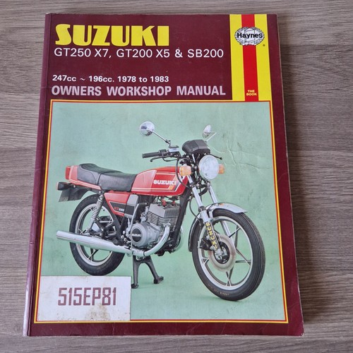 Suzuki gt250 gt200 x5 - suzuki, x7,